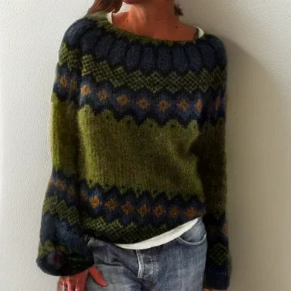 SISSA | Elegant Geometric Sweater