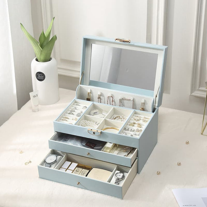 Large Jewellery Organizer with three Drawers