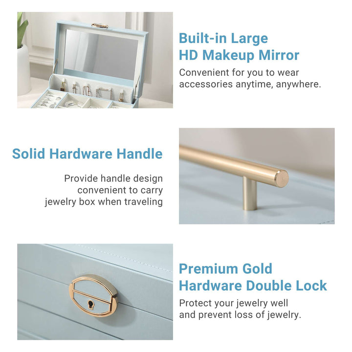 Large Jewellery Organizer with three Drawers