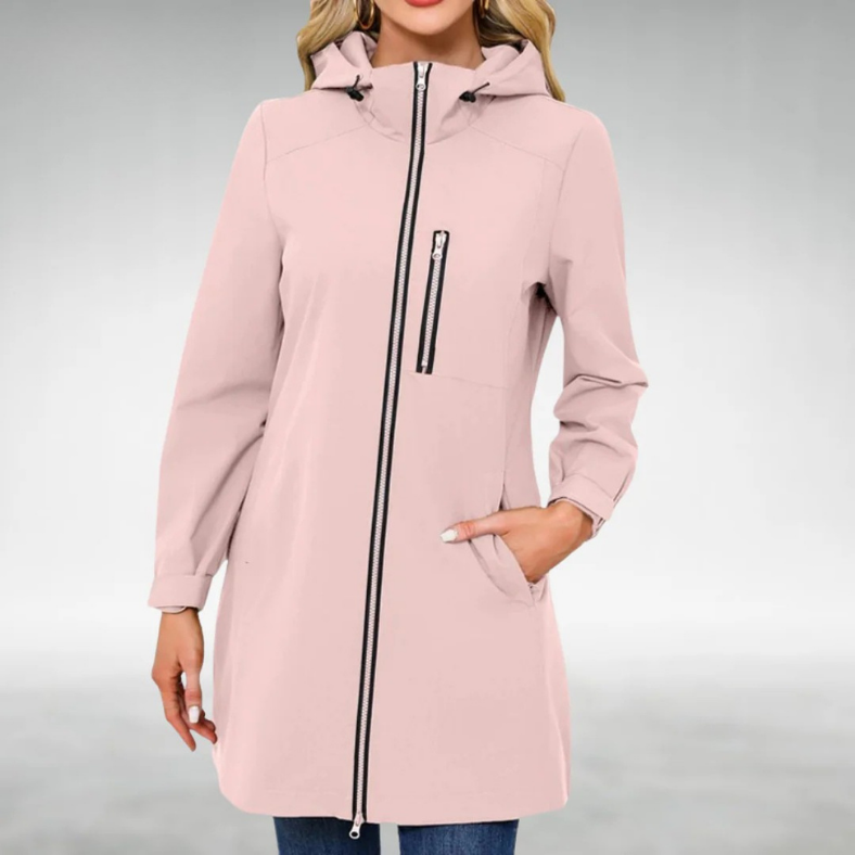 HELEN WOMEN'S WATERPROOF LONG JACKET