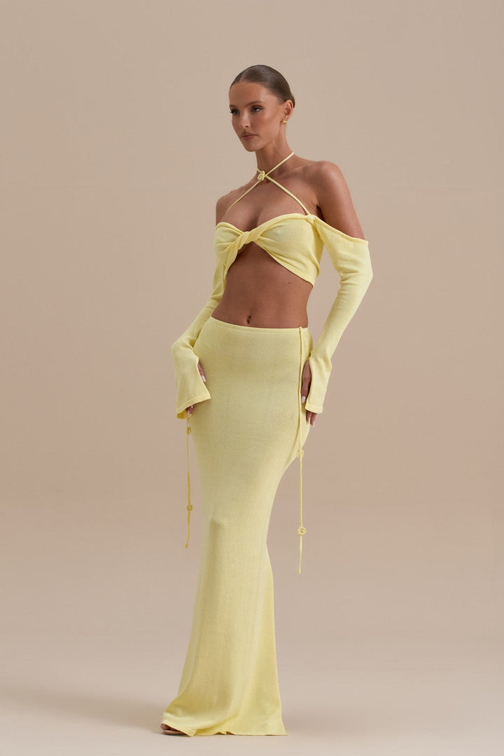 OPHELIA CO-ORD | LEMON