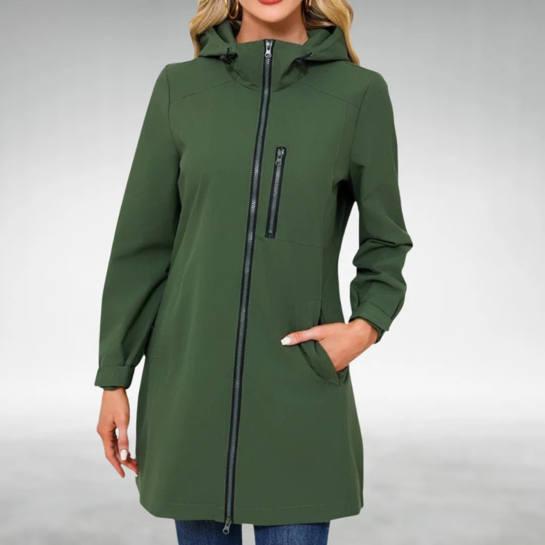 HELEN WOMEN'S WATERPROOF LONG JACKET