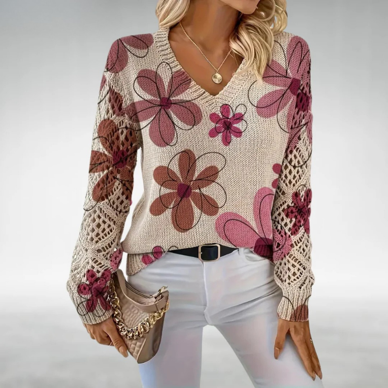 Daisy™ Floral Knit Jumper