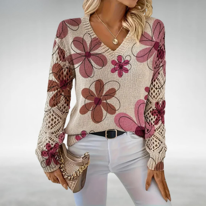 Daisy™ Floral Knit Jumper