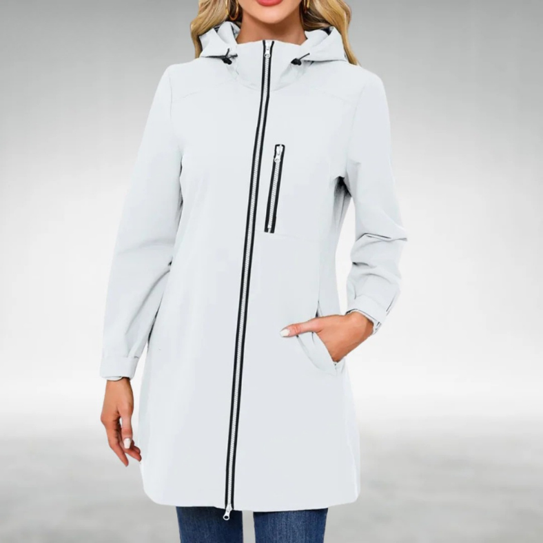HELEN WOMEN'S WATERPROOF LONG JACKET