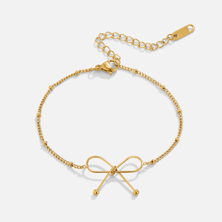 Gold Bow Bracelet