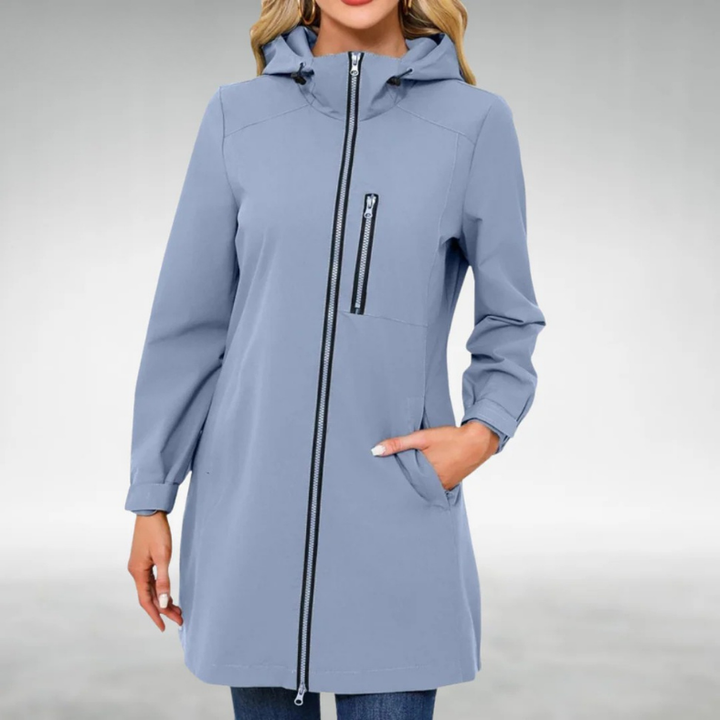 HELEN WOMEN'S WATERPROOF LONG JACKET