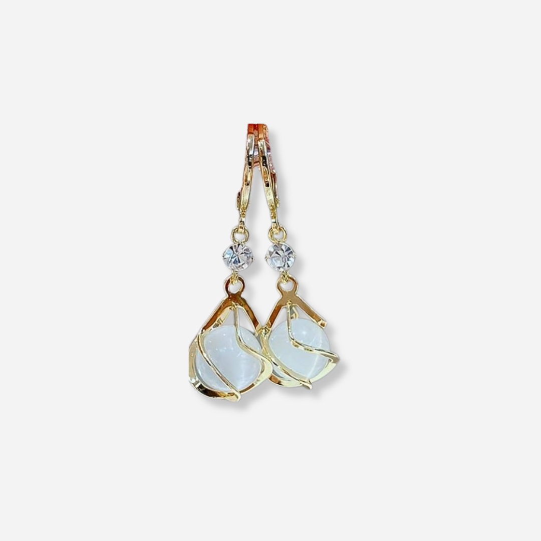 Opal Gold Touch Glamour Earrings