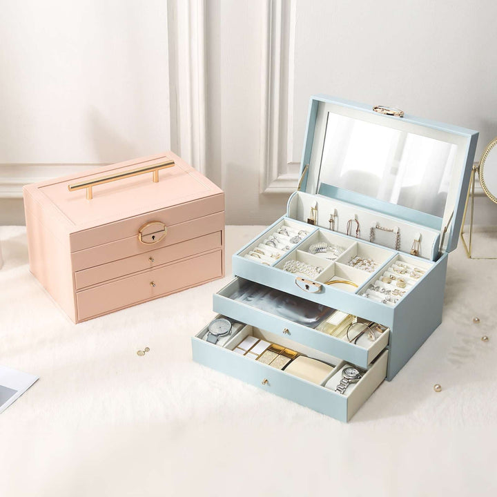 Large Jewellery Organizer with three Drawers