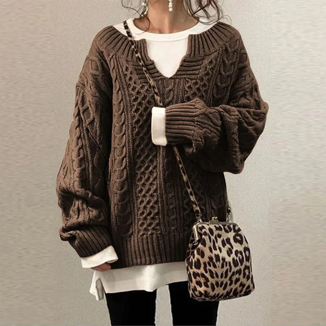 SOFFY | Winter Twisted Sweater