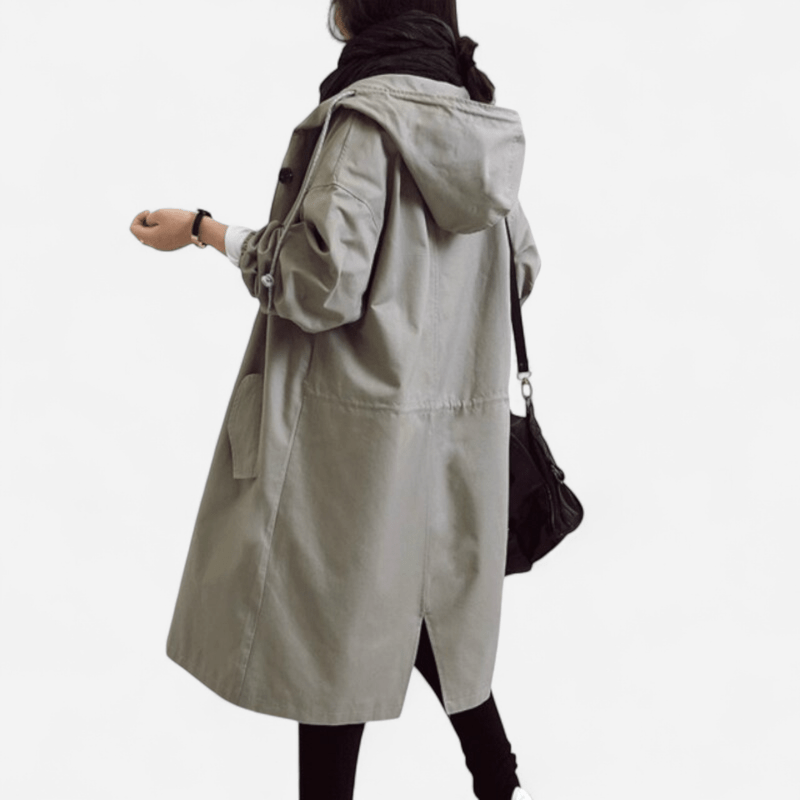 Ulla – Elegant Water-Repellent Trench Coat for a Timeless Style