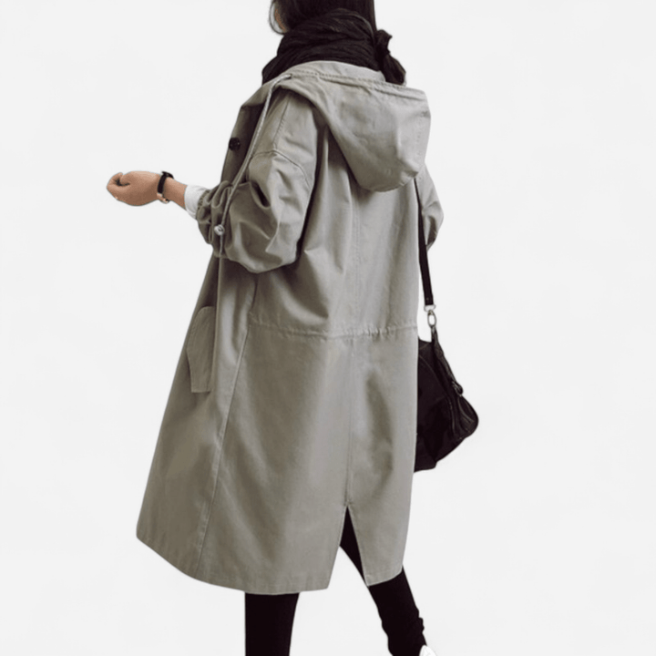 Ulla – Elegant Water-Repellent Trench Coat for a Timeless Style