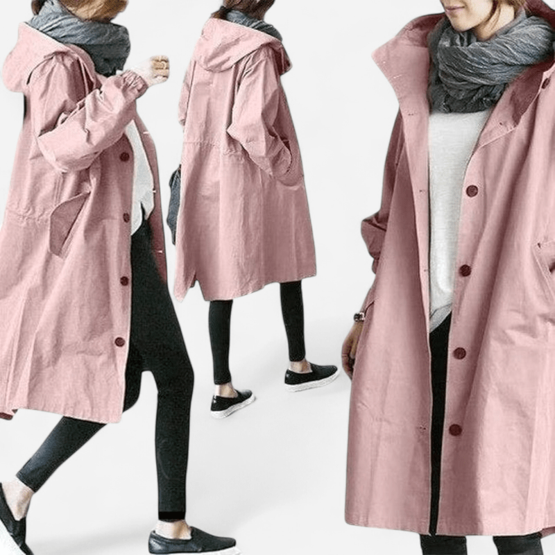 Ulla – Elegant Water-Repellent Trench Coat for a Timeless Style