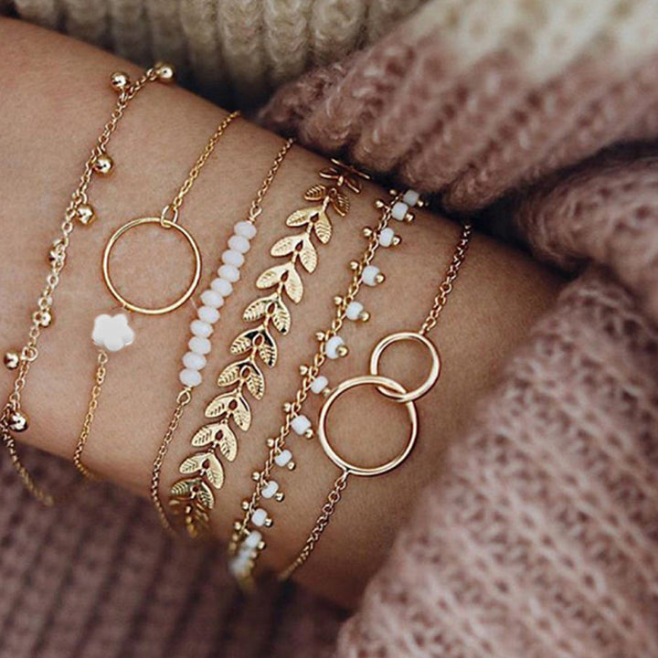 Boho Pack Bracelets in Gold