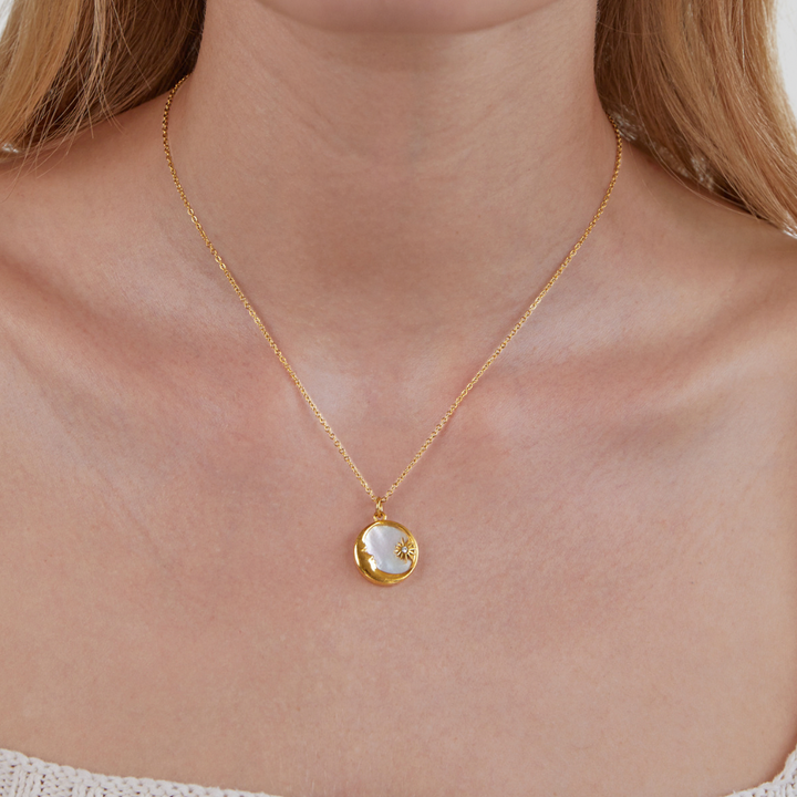 Moon & Star Necklace