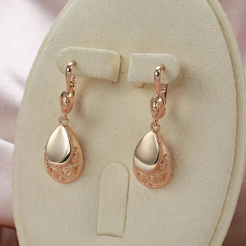 Opal Elegant Drop with Detail Earrings