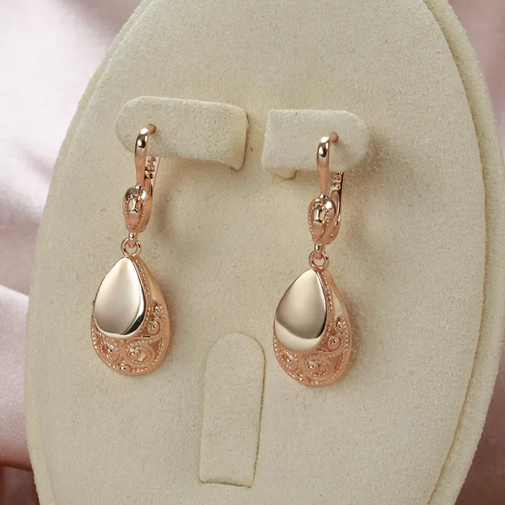 Opal Elegant Drop with Detail Earrings