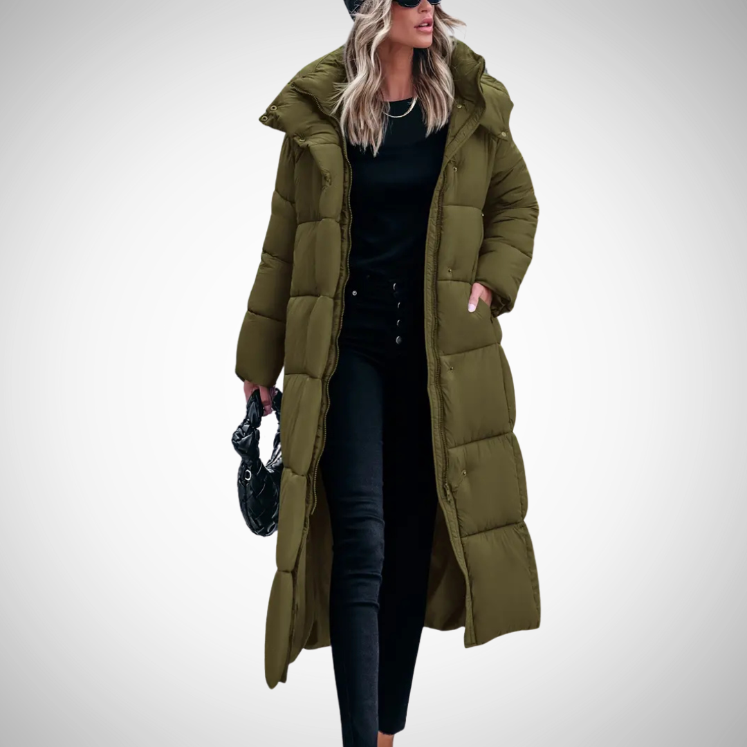 Ellena Long Winter Puffer for Women