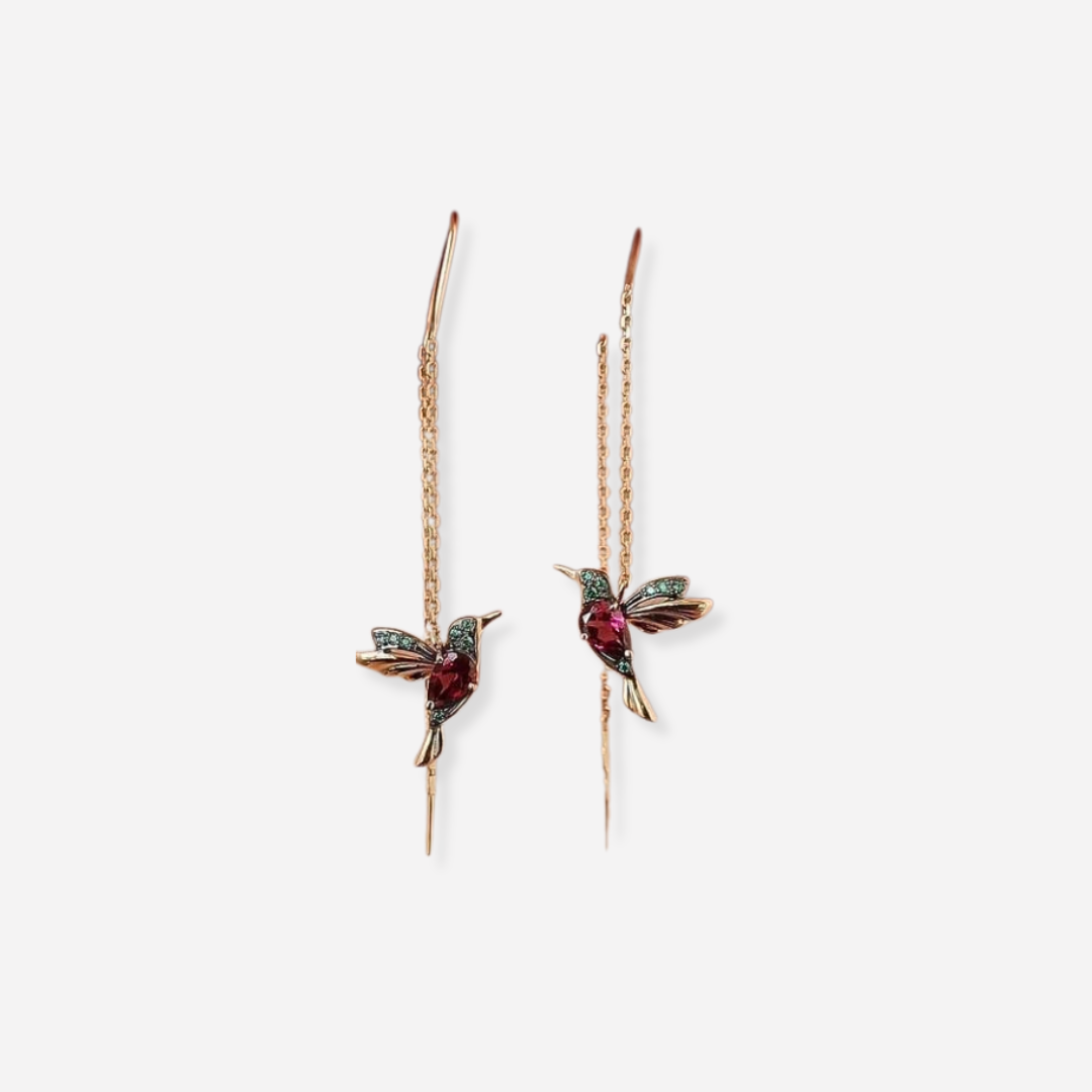 Flying bird Design Earrings