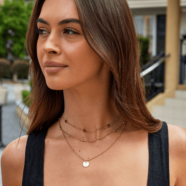 Alberta Red Crystal Necklace