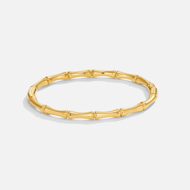 Golden Bamboo Bangle