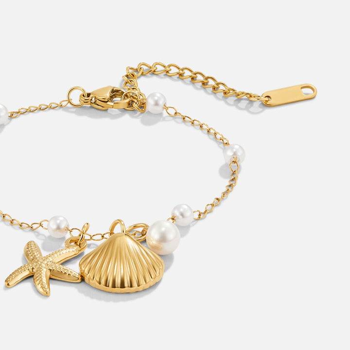 Shell Charm Bracelet