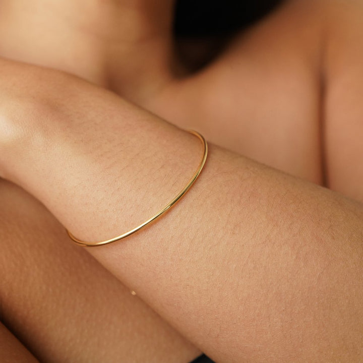 Simple Gold Bracelet