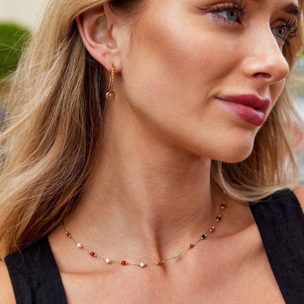 Soft Twisted Hoop Earrings