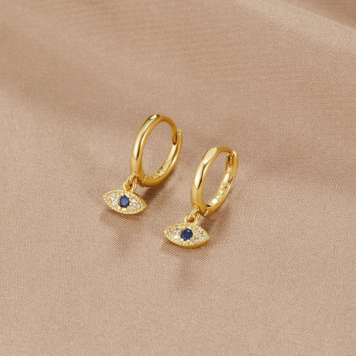 Eye luck earrings