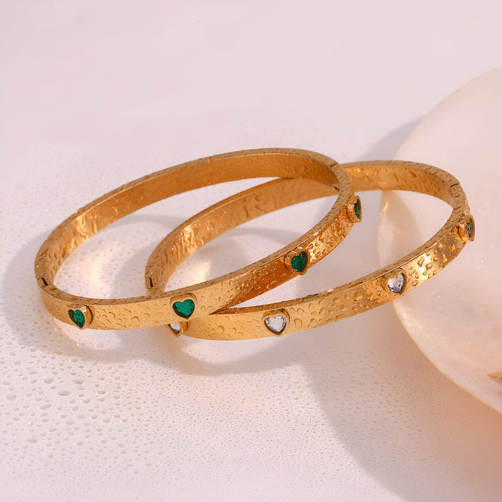 Bracelet with hearts