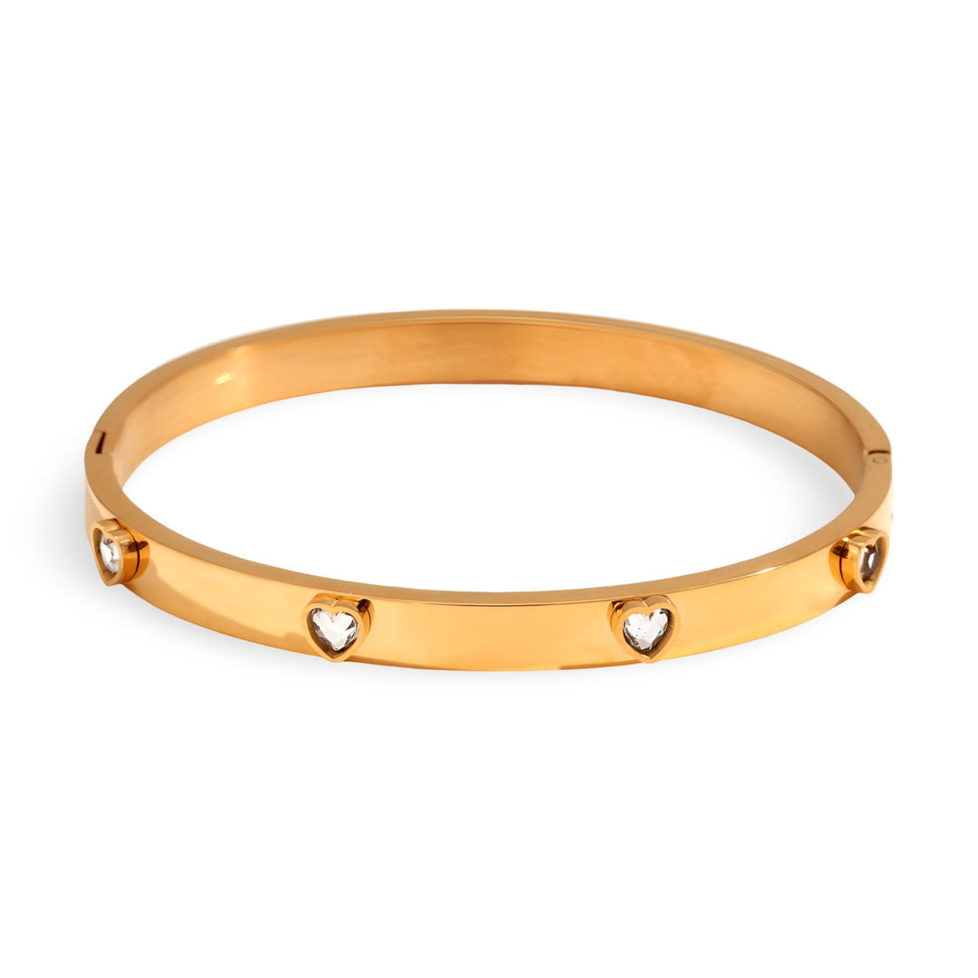 Bracelet with hearts