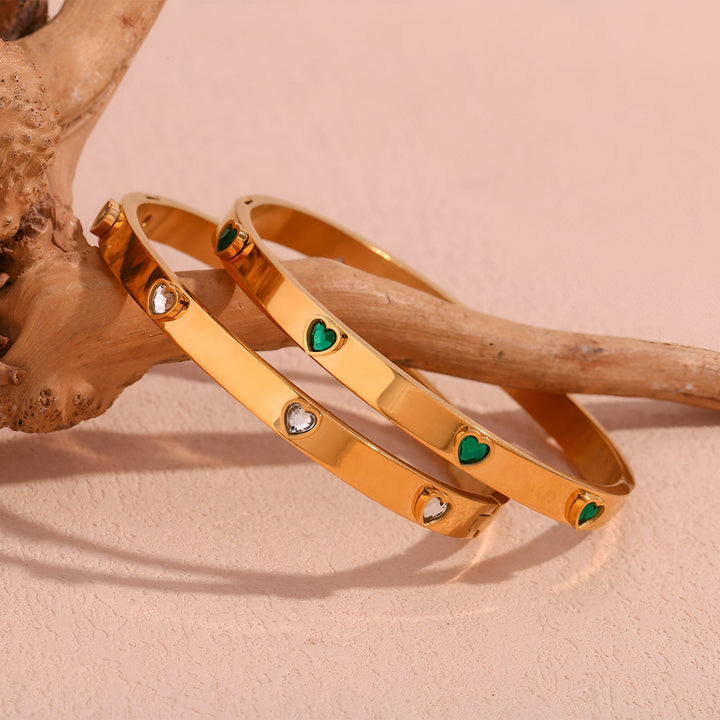 Bracelet with hearts