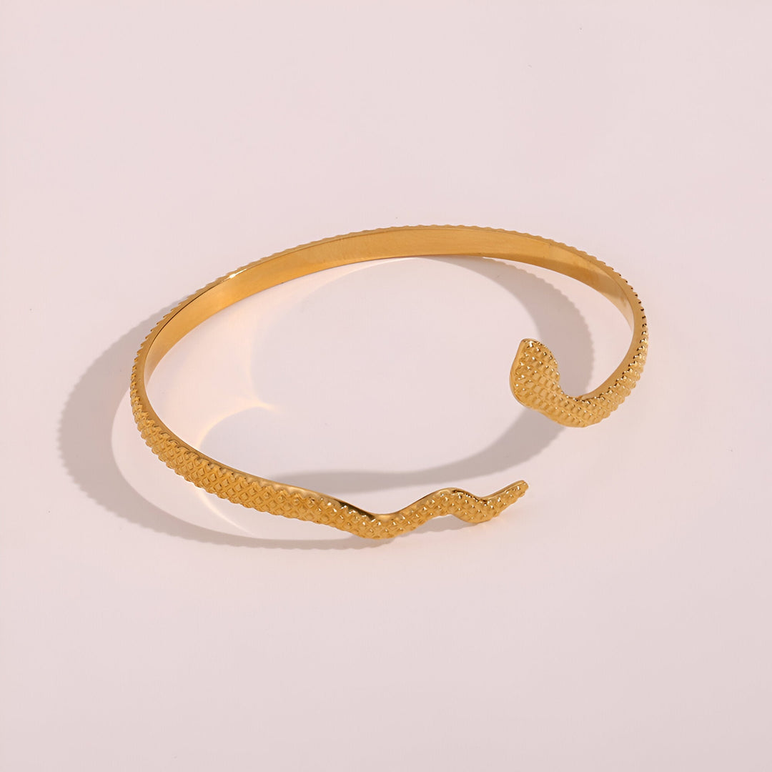 Gold Snake Bracelet