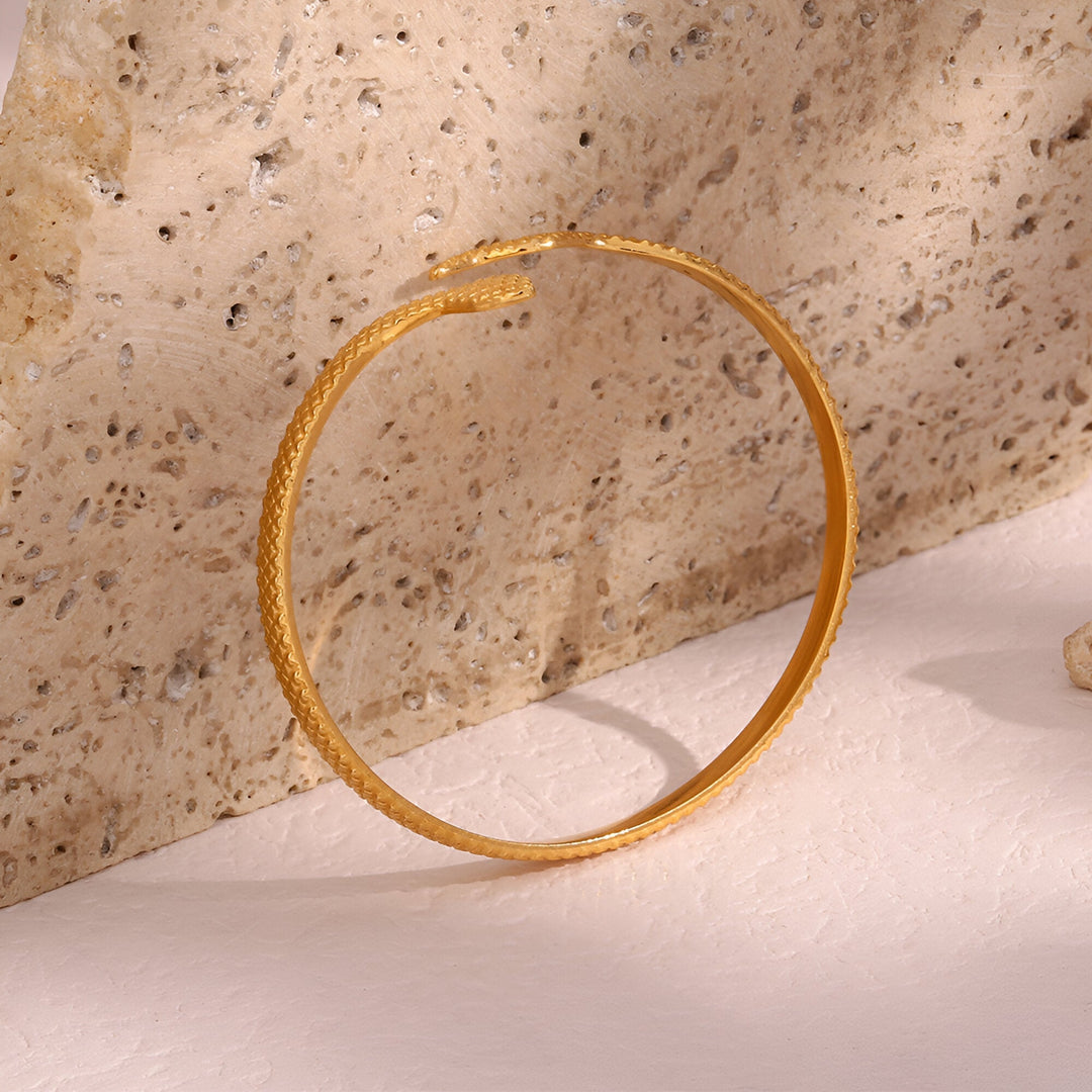 Gold Snake Bracelet