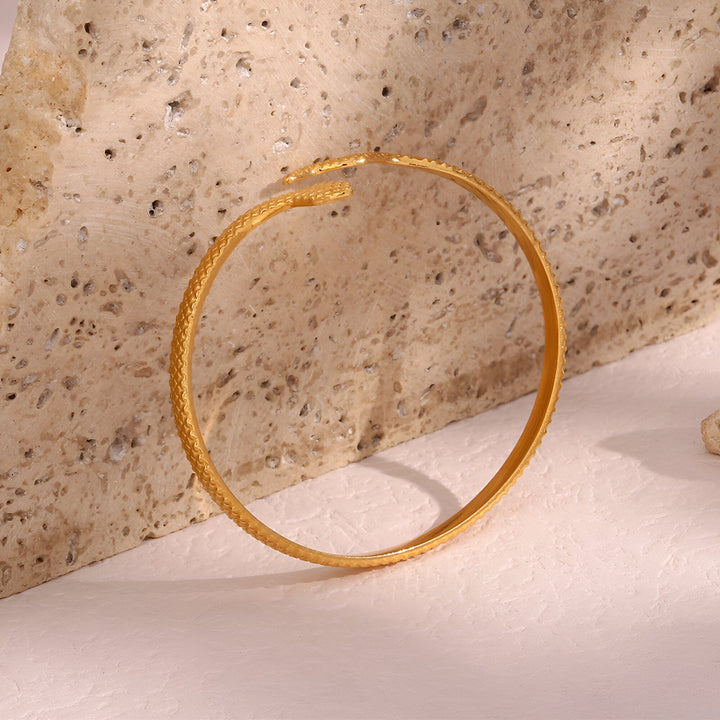 Gold Snake Bracelet