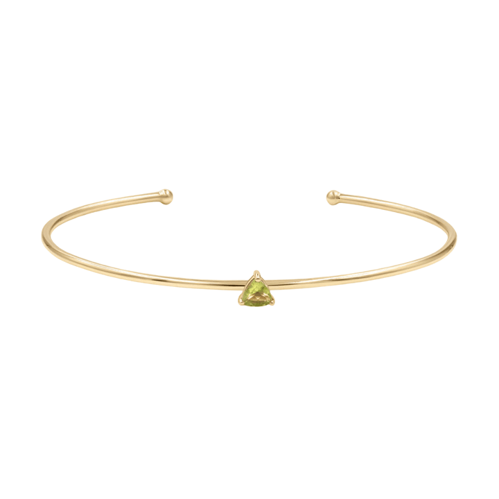Gold Birth Bangle with Diamond detail