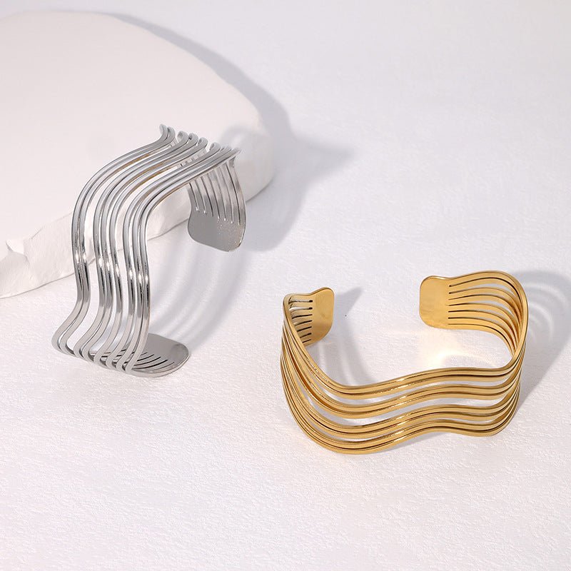 Wave Layered Bracelet