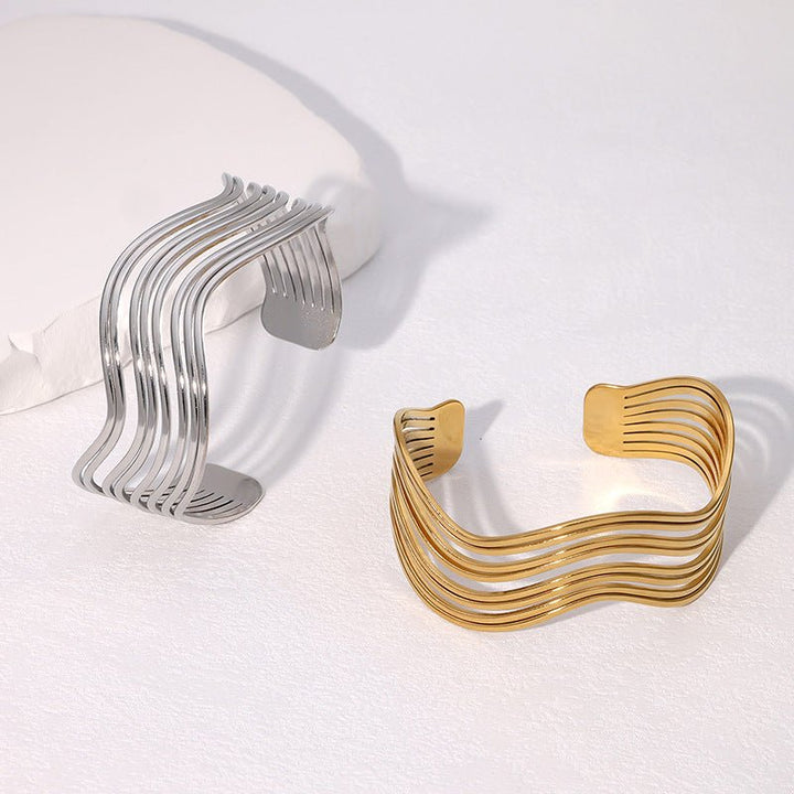 Wave Layered Bracelet