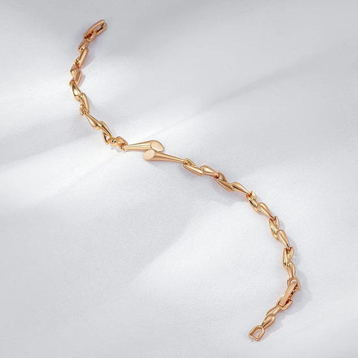 Retro Rose Gold Plated Bracelet
