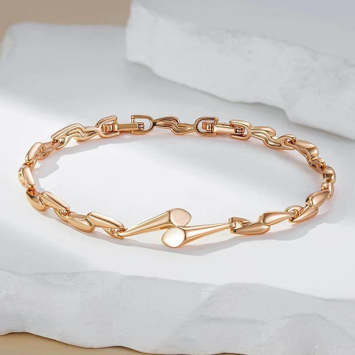 Retro Rose Gold Plated Bracelet