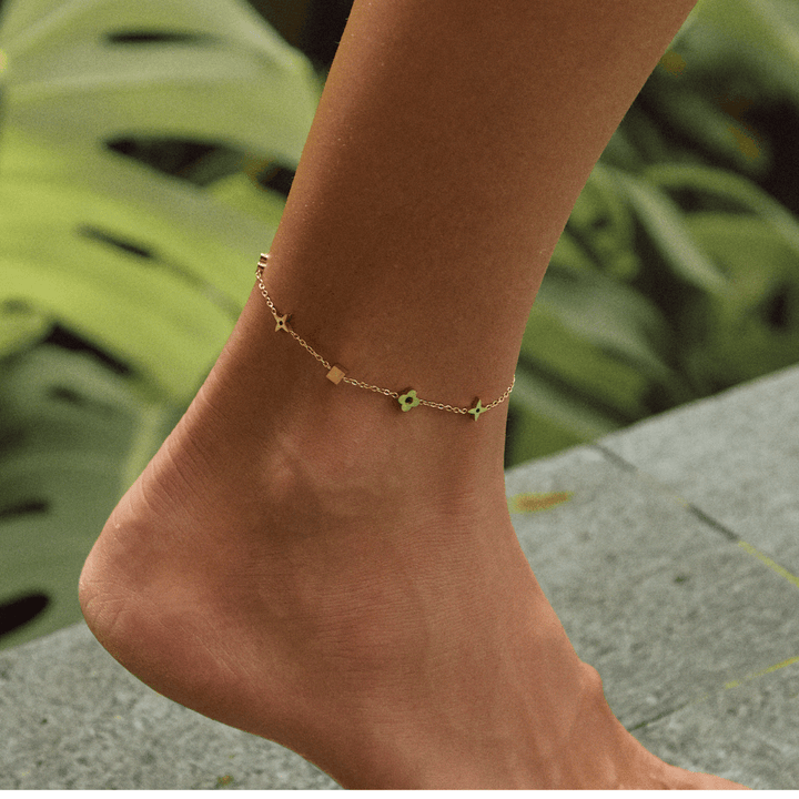 Charlie Gold Anklet