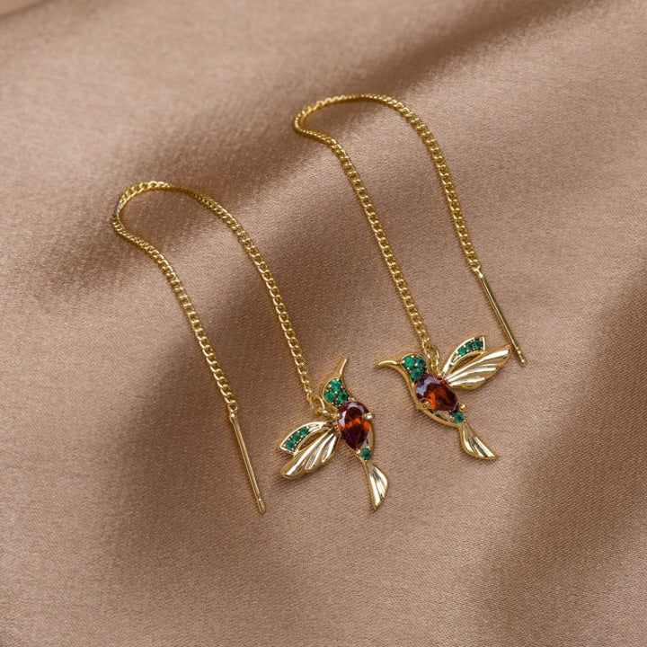Chic Hummingbird design Earrings