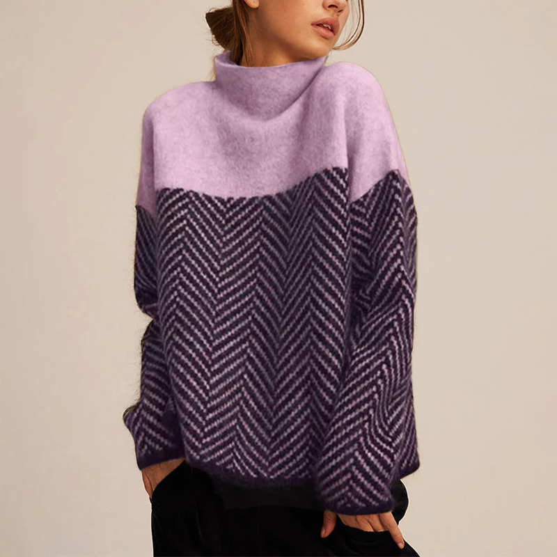 BELLE | Fashionable High Neck Top