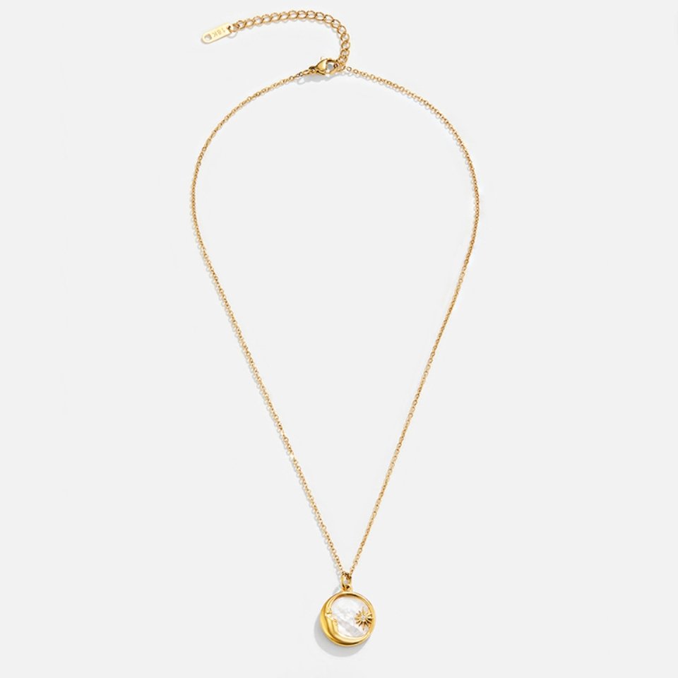 Moon & Star Necklace