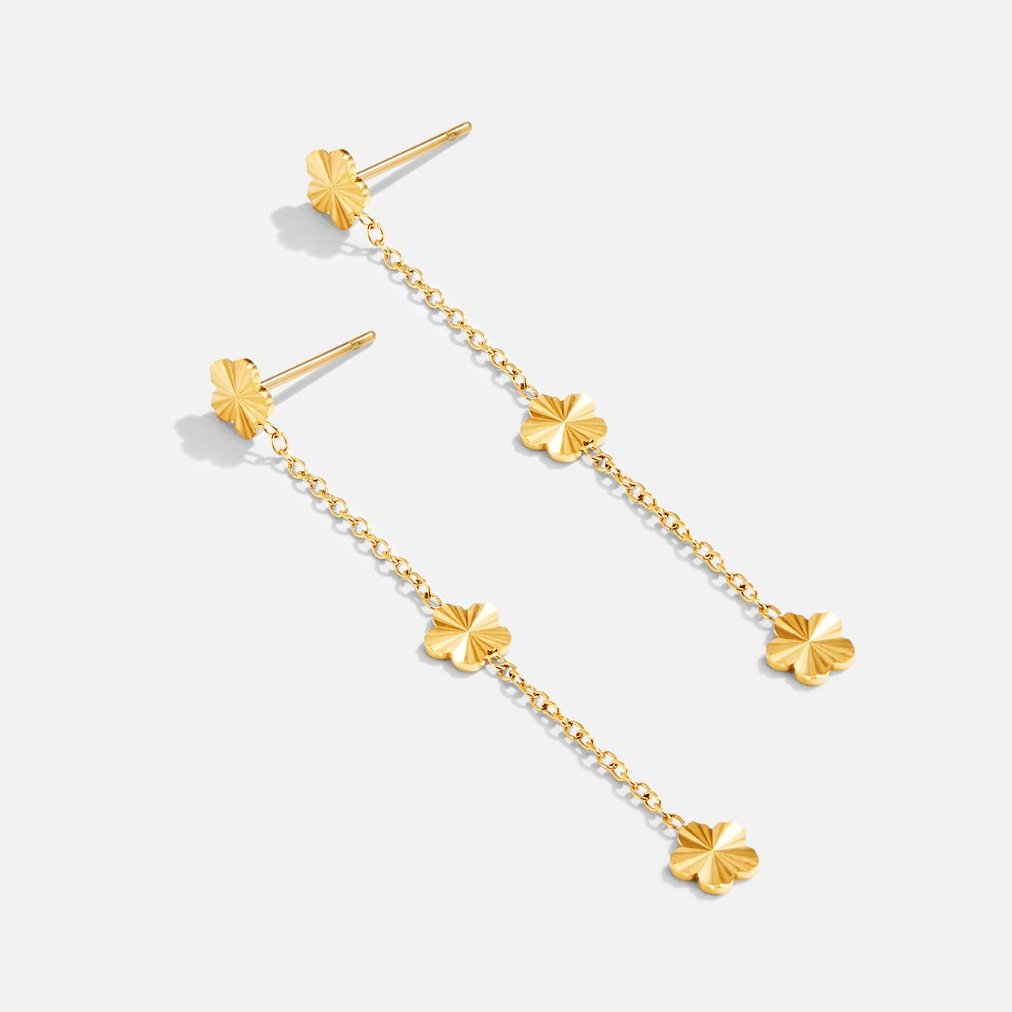 Flower Drop Earrings