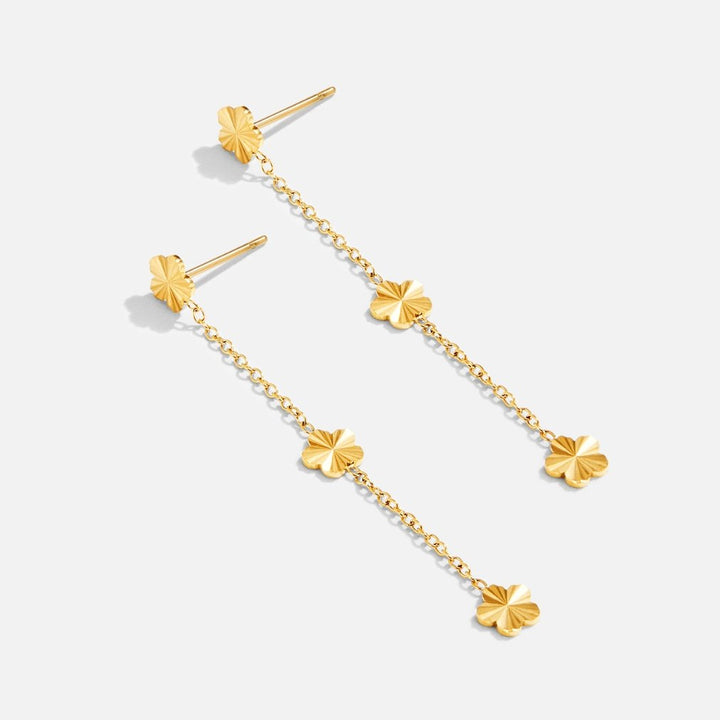 Flower Drop Earrings