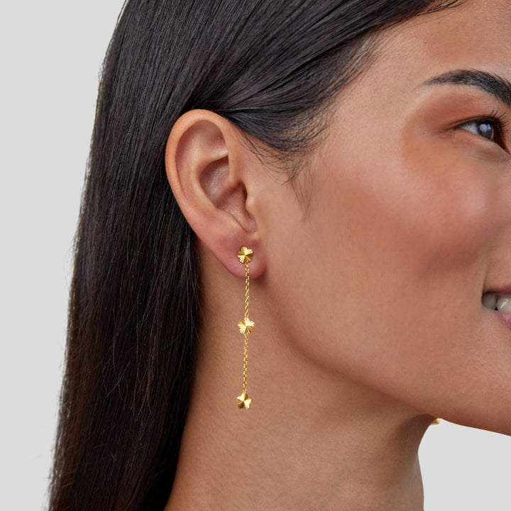 Flower Drop Earrings