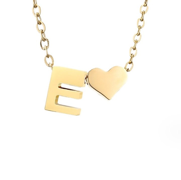 Love Letter Gold Necklace