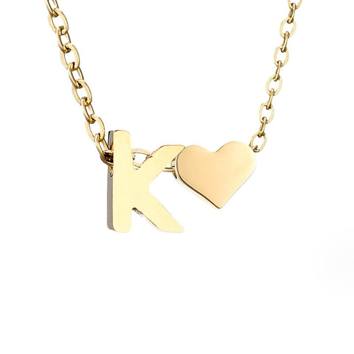 Love Letter Gold Necklace