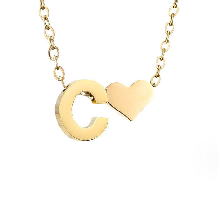 Love Letter Gold Necklace
